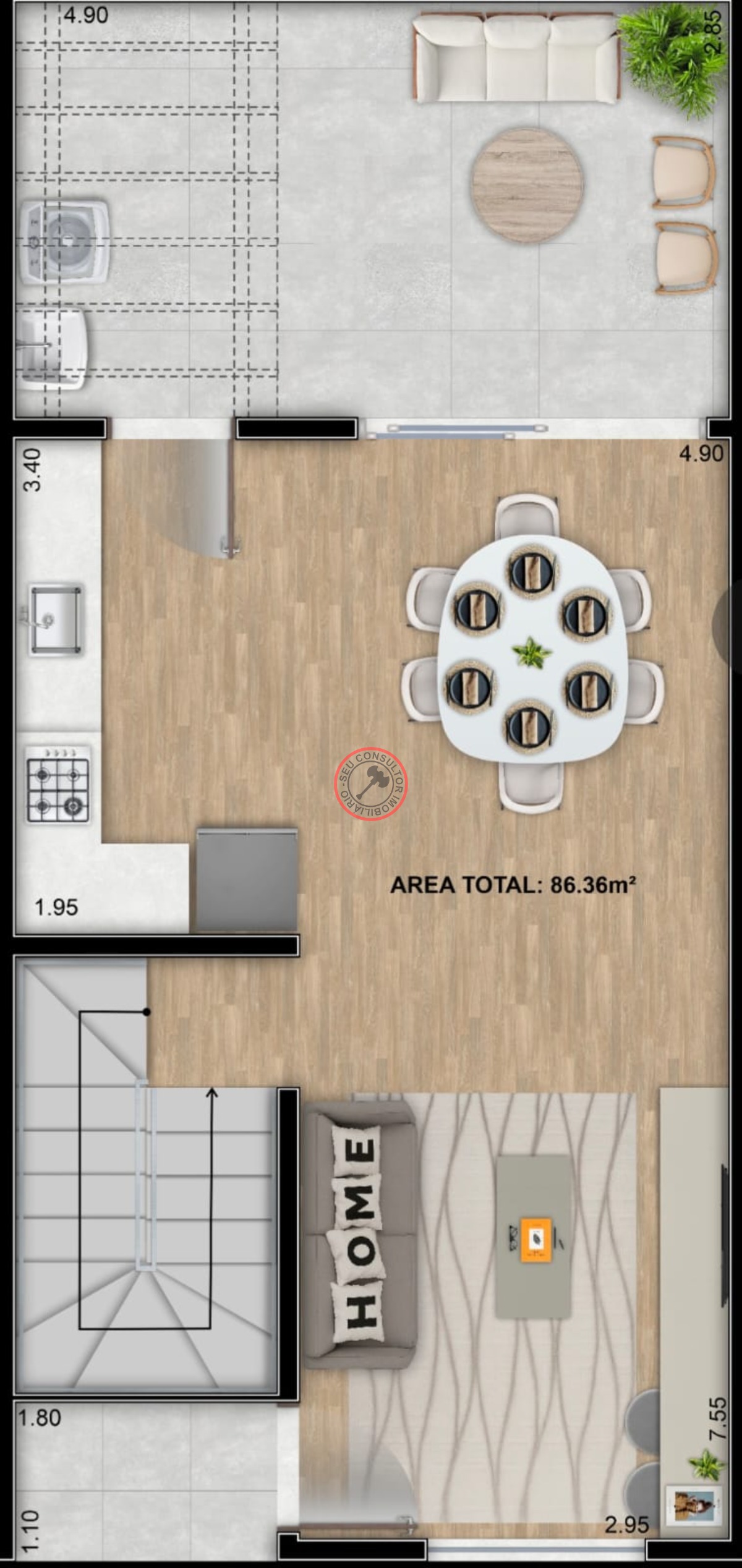 Casa de Condomínio, 3 quartos - Foto 23